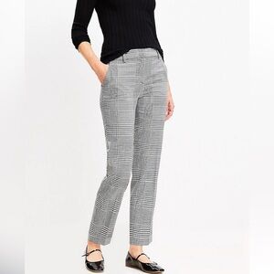 NWT Brax Feel Good Women’s Cotton Blend Pants Glen Plaid Multi Colour Size 31